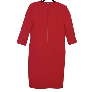 J. Peterman Red Dress 12